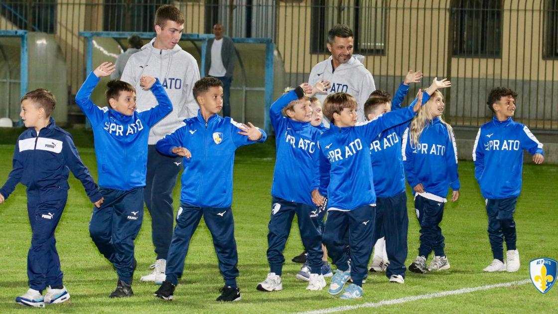 La presentazione delle giovanili del Prato