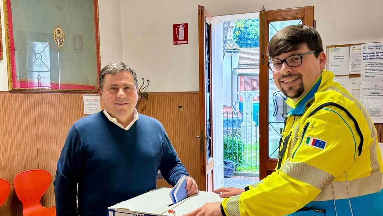 Il proposto Gianluca Mannelli al voto