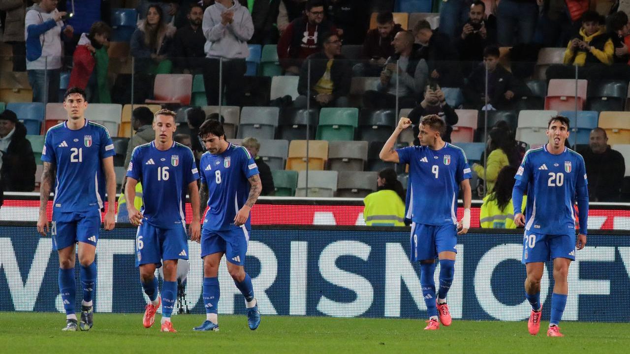 Italia travolge Israele 4-1, i quarti di Nations League sono a un passo
