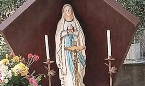 Statua della Madonna rubata di notte: Solignano si mobilita