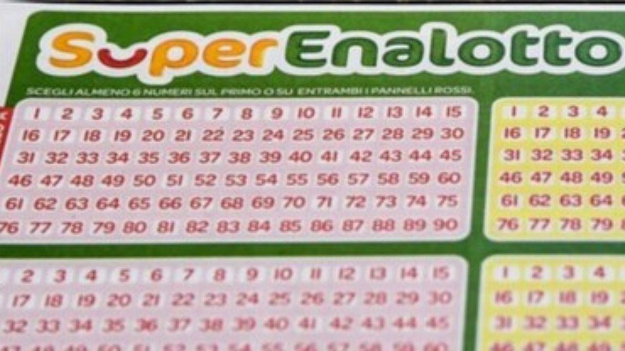 Centrato il 6 al SuperEnalotto