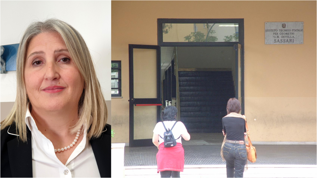 
	La dirigente Nicoletta Puggioni e l'istituto Devilla&nbsp;

