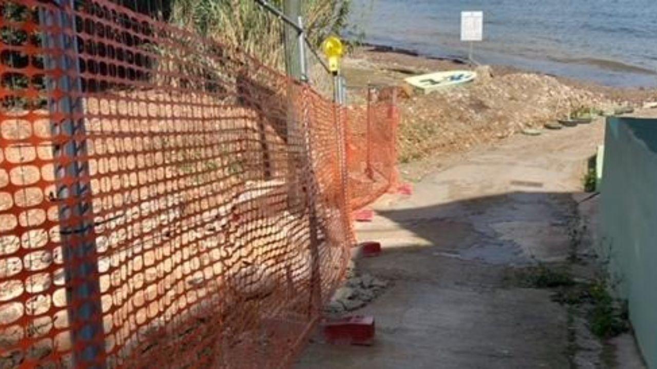 
	La strada divorata dal cantiere all'Elba

