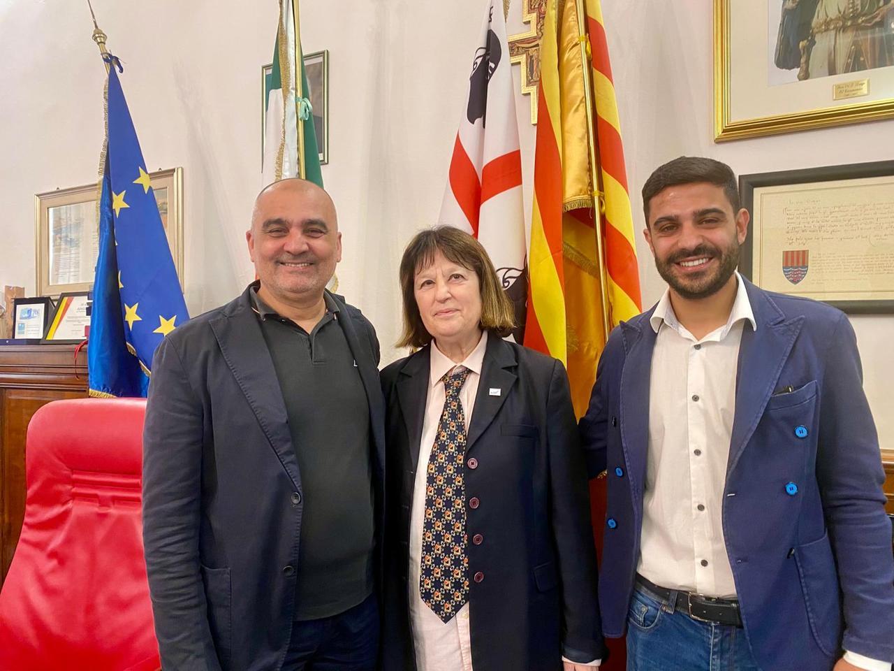 Pierpaolo Carta, Neria De Giovanni presidente della Fondazione Alghero, Paolo Carboni