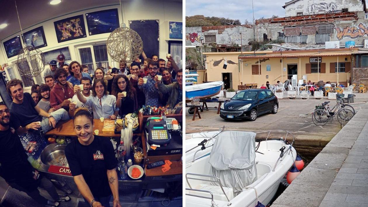 «Clienti-amici, ho creato una comunità di centinaia di giovani». Giulia per 10 anni al bar del moletto di Antignano di Livorno saluta il circolo