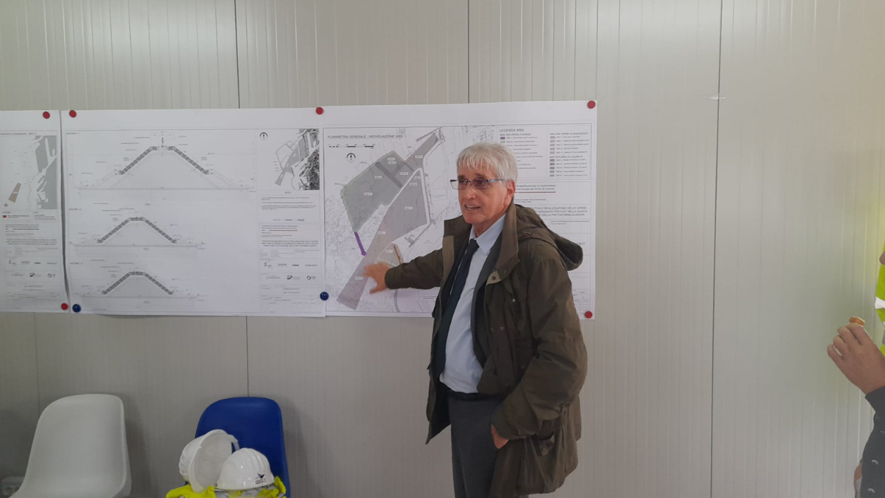 Luciano Guerrieri è il presidente dell’Autorità portuale del mar Tirreno settentrionale