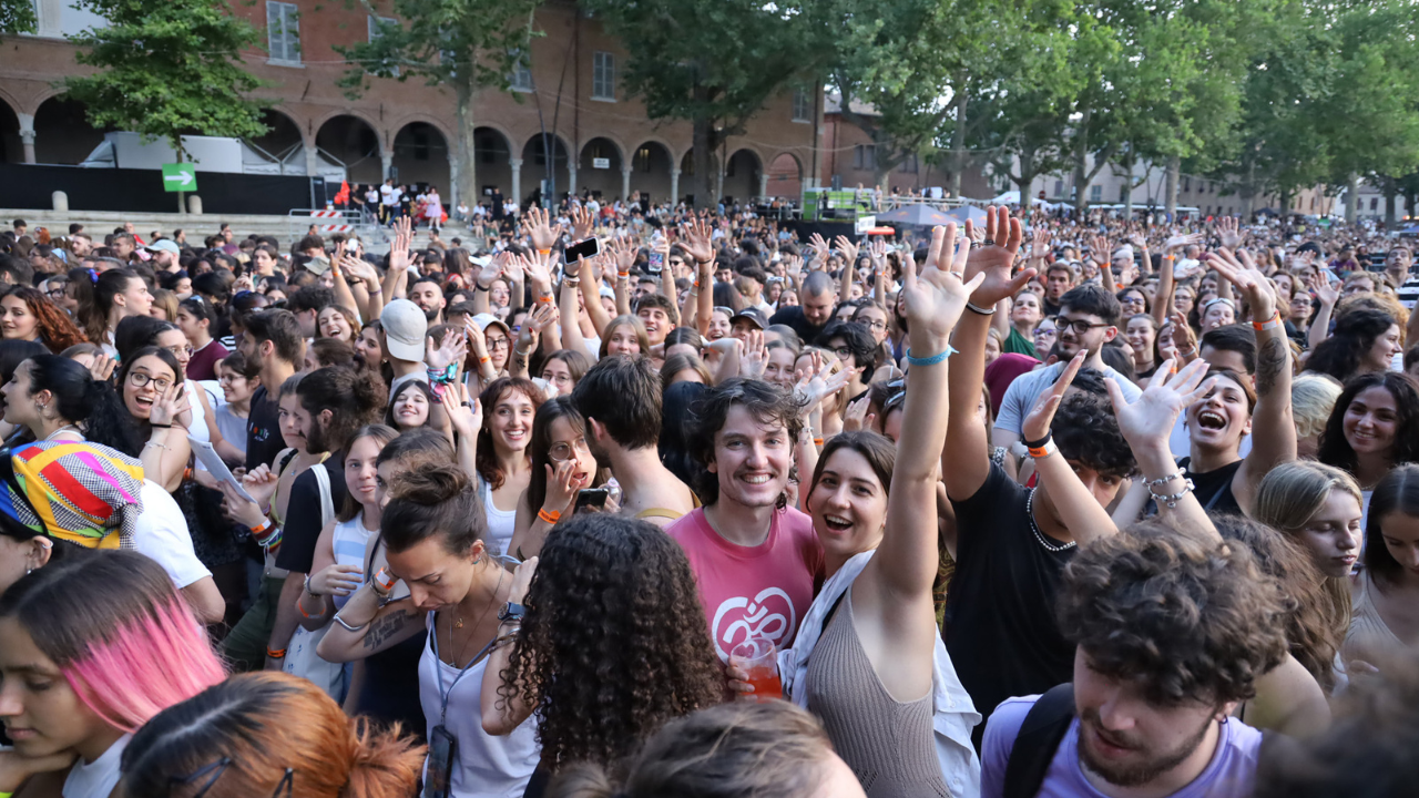 Il pubblico del Lucca Summer Festival