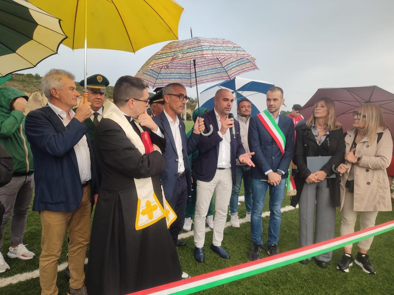 Sennori, inaugurato dopo 23 anni il campo sportivo Pedru Marzeddu