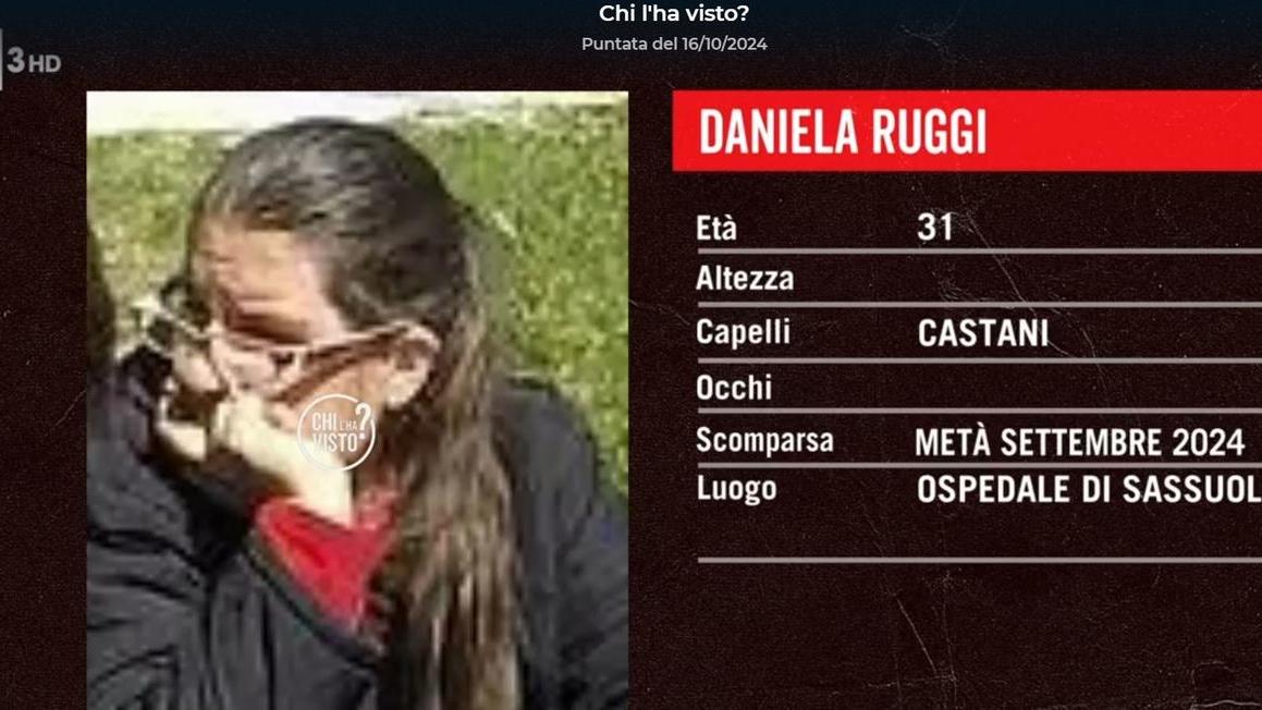 Giallo sulla scomparsa di Daniela Ruggi: l’appello sul programma “Chi l’ha visto”