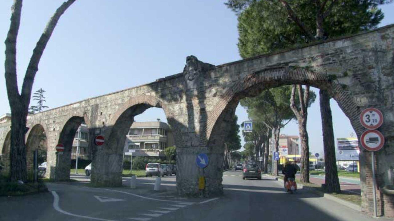 L’inizio del tratto cittadino dell’acquedotto mediceo