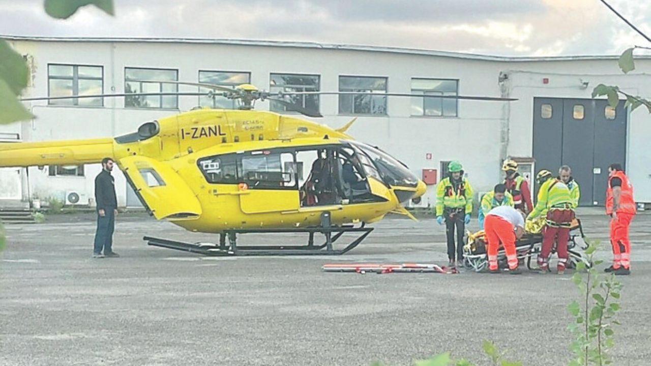 Il personale sanitario in azione