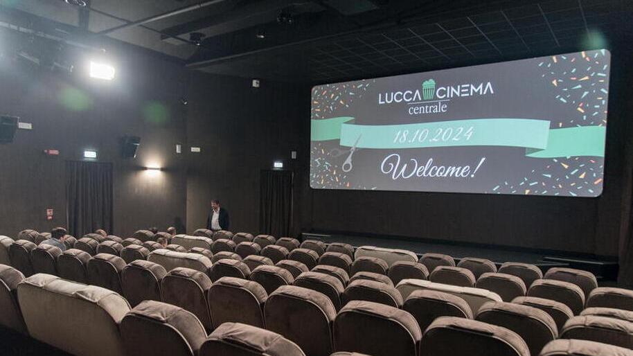 Lucca, il cinema Centrale cambia look: meno posti, ma più comfort<br>