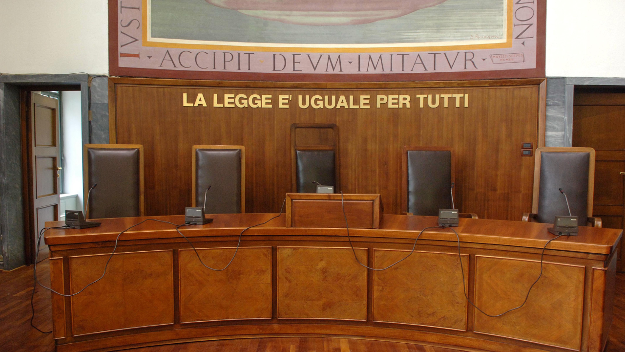 
	Un'aula di tribunale (foto d'archivio)

