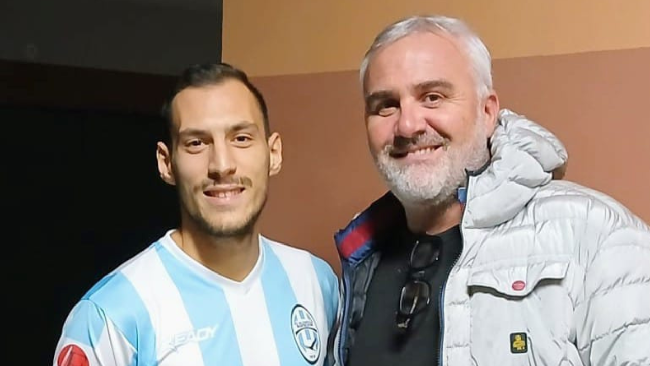 Viviano Minardi con il direttore sportivo del Montecatini