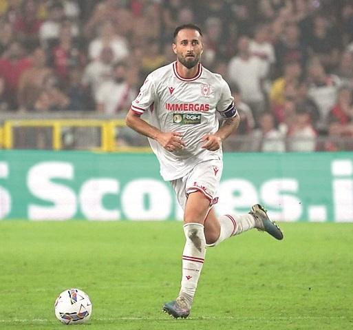 Per un problema muscolare Rozzio salterà la sfida con il Frosinone