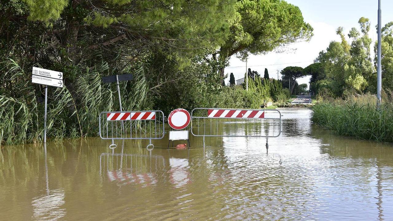 La situazione il 18 ottobre a Franciana (foto Paolo Barlettani)