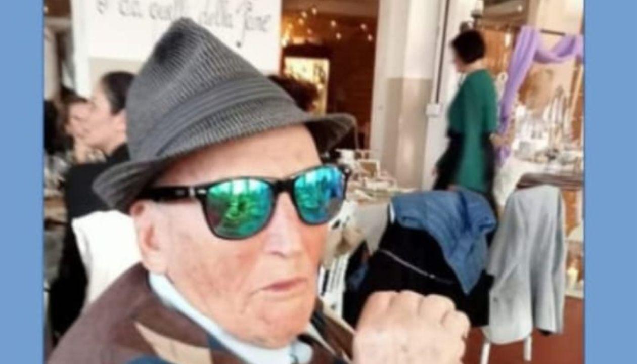 «Non sono vecchio, sono anti’o». A Livorno nonno Fabio il barzellettiere è il nuovo centenario