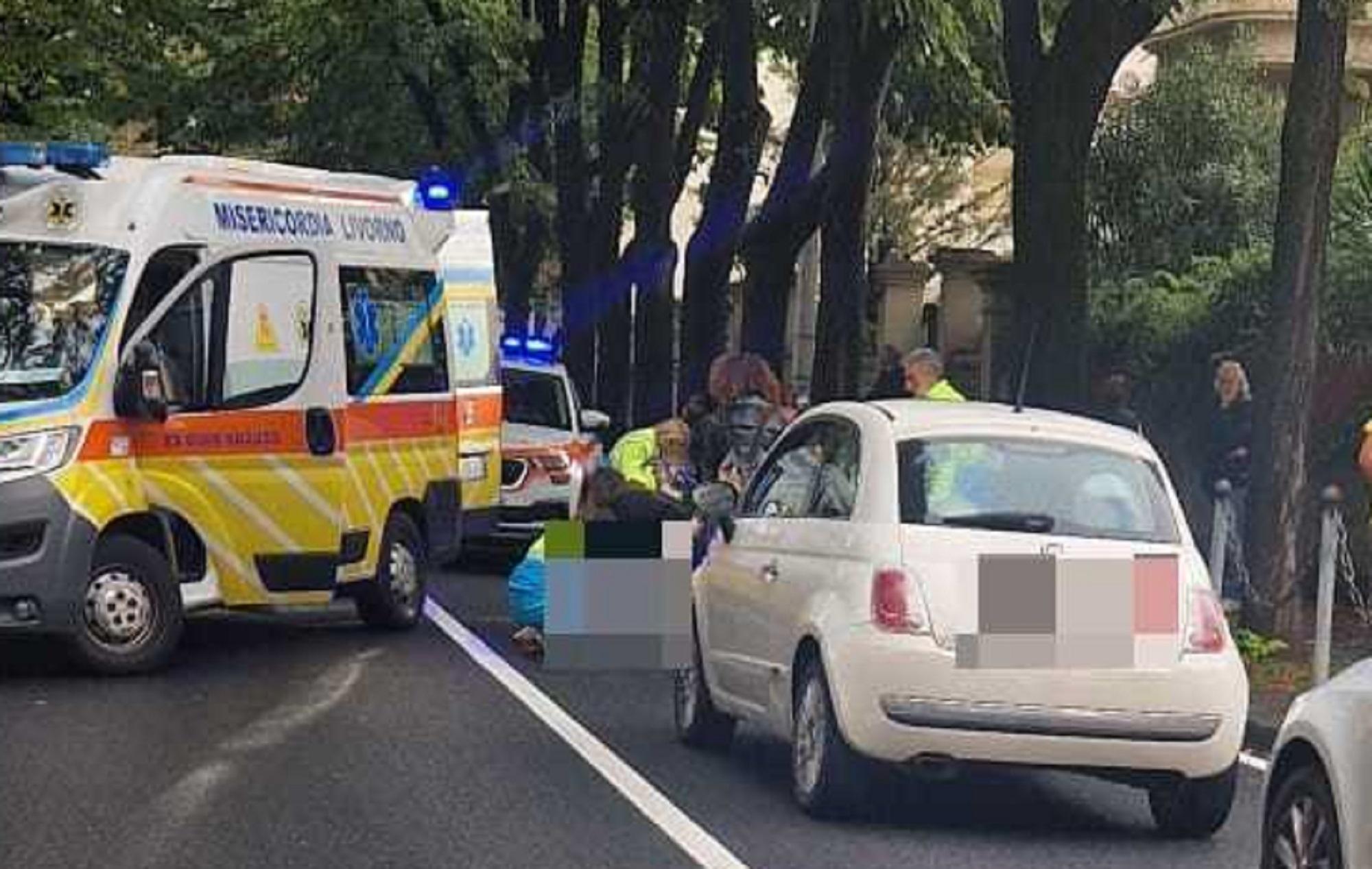 L'incidente in viale Mameli