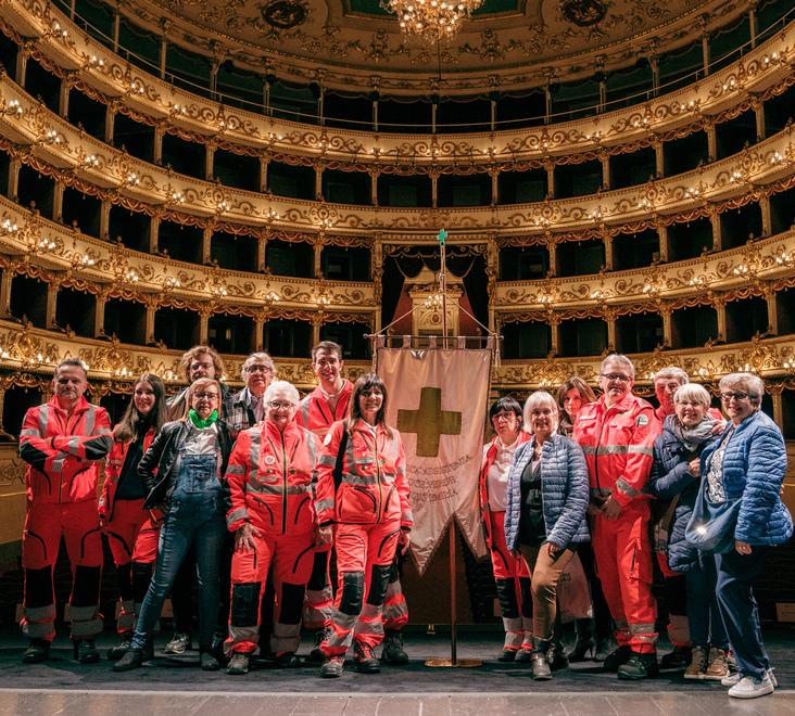 Il Comune di Reggio Emilia si unisce alla festa per i 110 anni della Croce Verde
