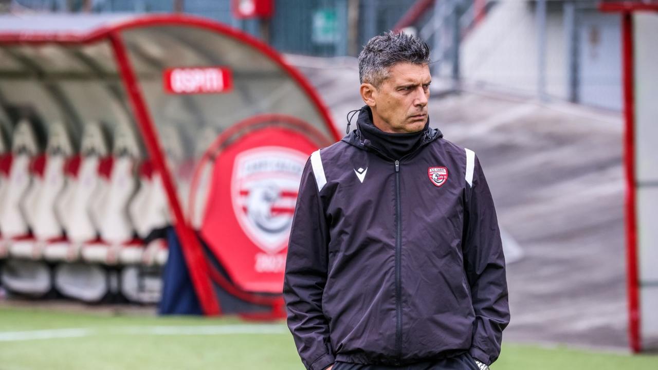 Cristian Serpini, 52 anni, tecnico del Carpi (foto Lugli)