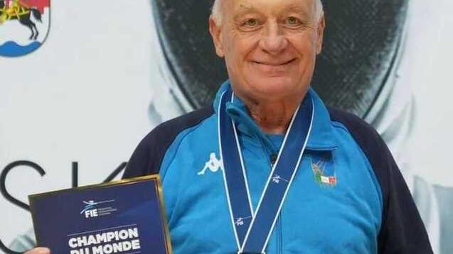 Paroli, è sempre l’età per l’oro: suo il Mondiale master di sciabola<br>