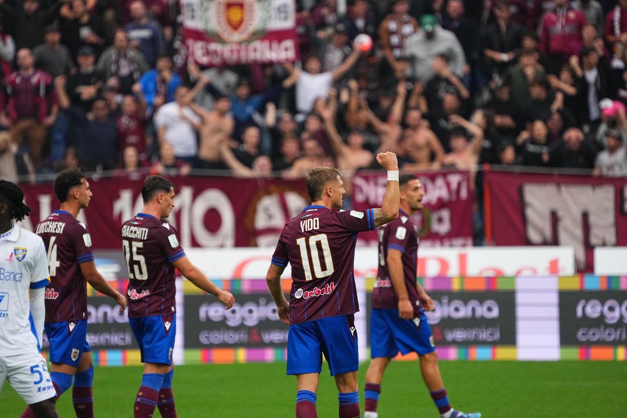 La più bella Reggiana stende il Frosinone grazie a due gol di Vido
