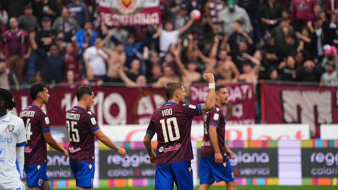 La più bella Reggiana stende il Frosinone grazie a due gol di Vido