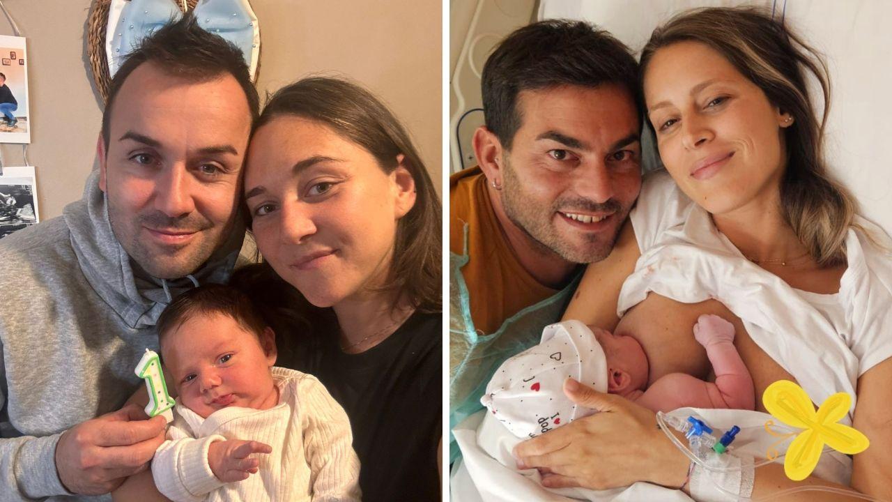 
	A sinistra Francesco Pina, Natascia Chirco e Alessandro. A destra Daniele Forfori e Ilaria Loiacono con Tommaso

