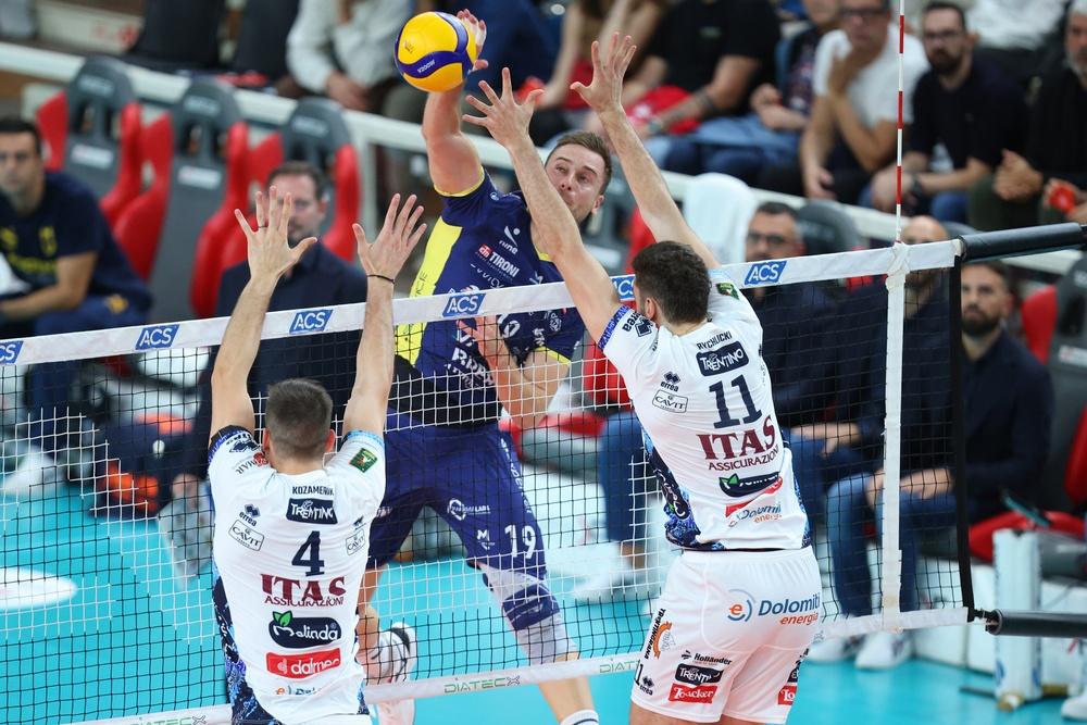 Modena Volley si illude, Trento la riporta sulla terra