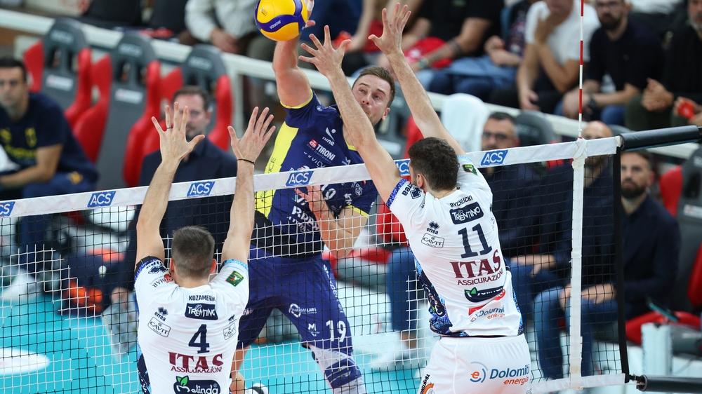 Modena Volley si illude, Trento la riporta sulla terra