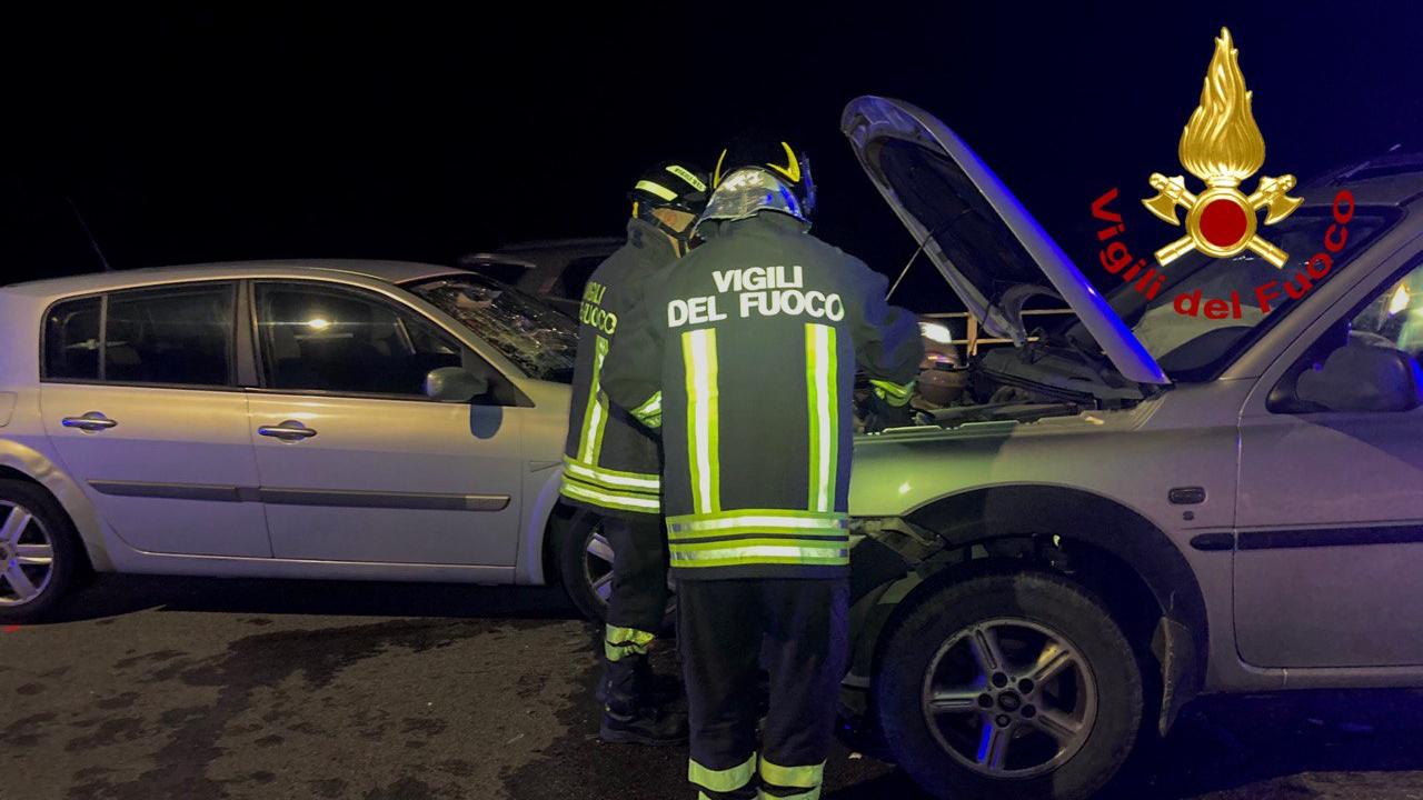 Quartu, scontro tra auto: feriti marito e moglie