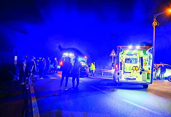 
	I soccorsi sul luogo dell'incidente

