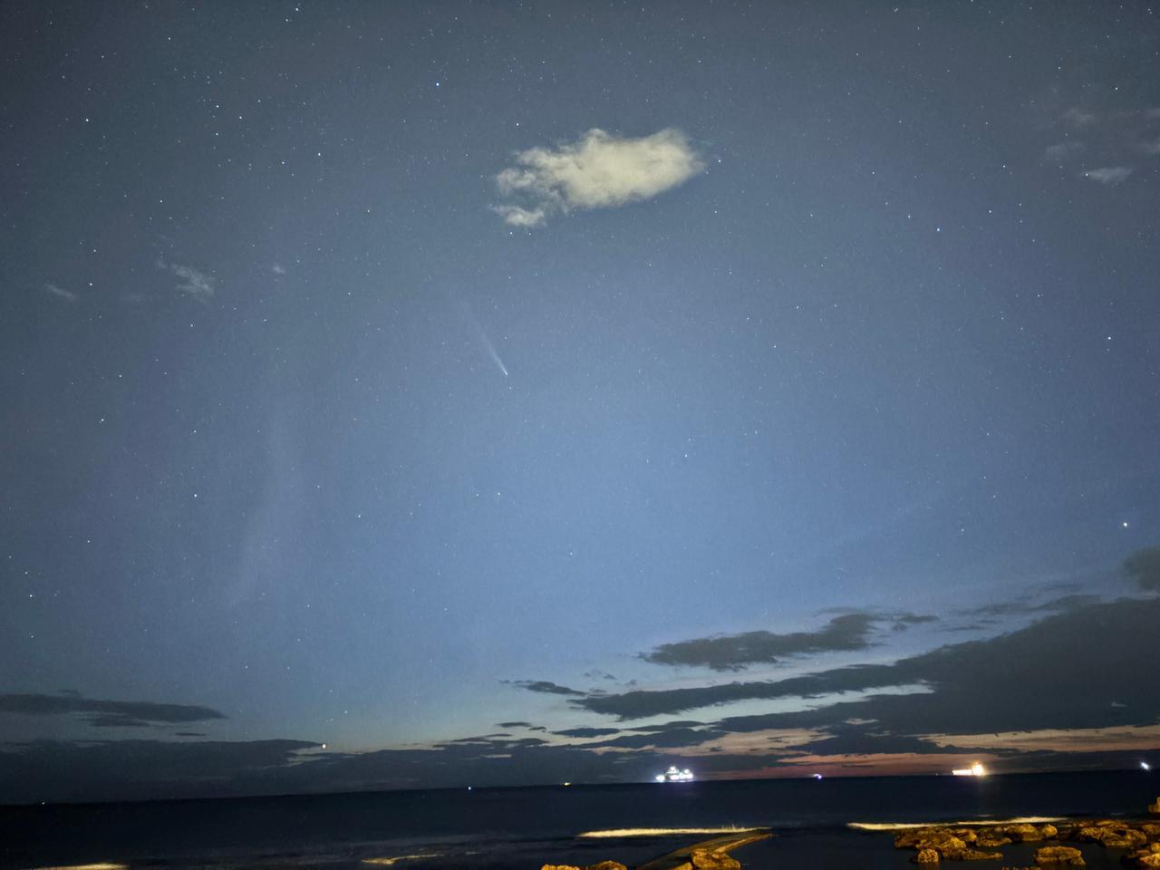 Livorno e la cometa di Marco Giannini