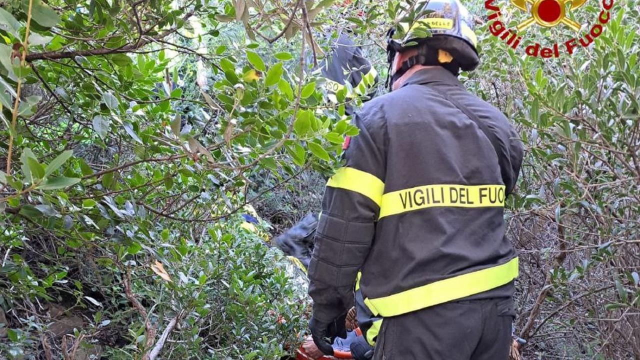 L'intervento dei vigili del fuoco 