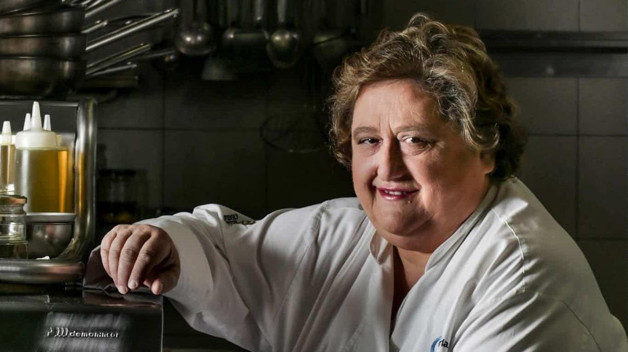 Valeria Piccini nel suo Da Caino