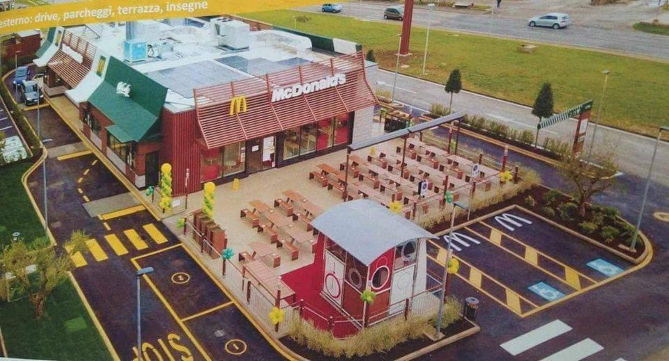 
	Il render&nbsp;del McDonald's di Pavullo

