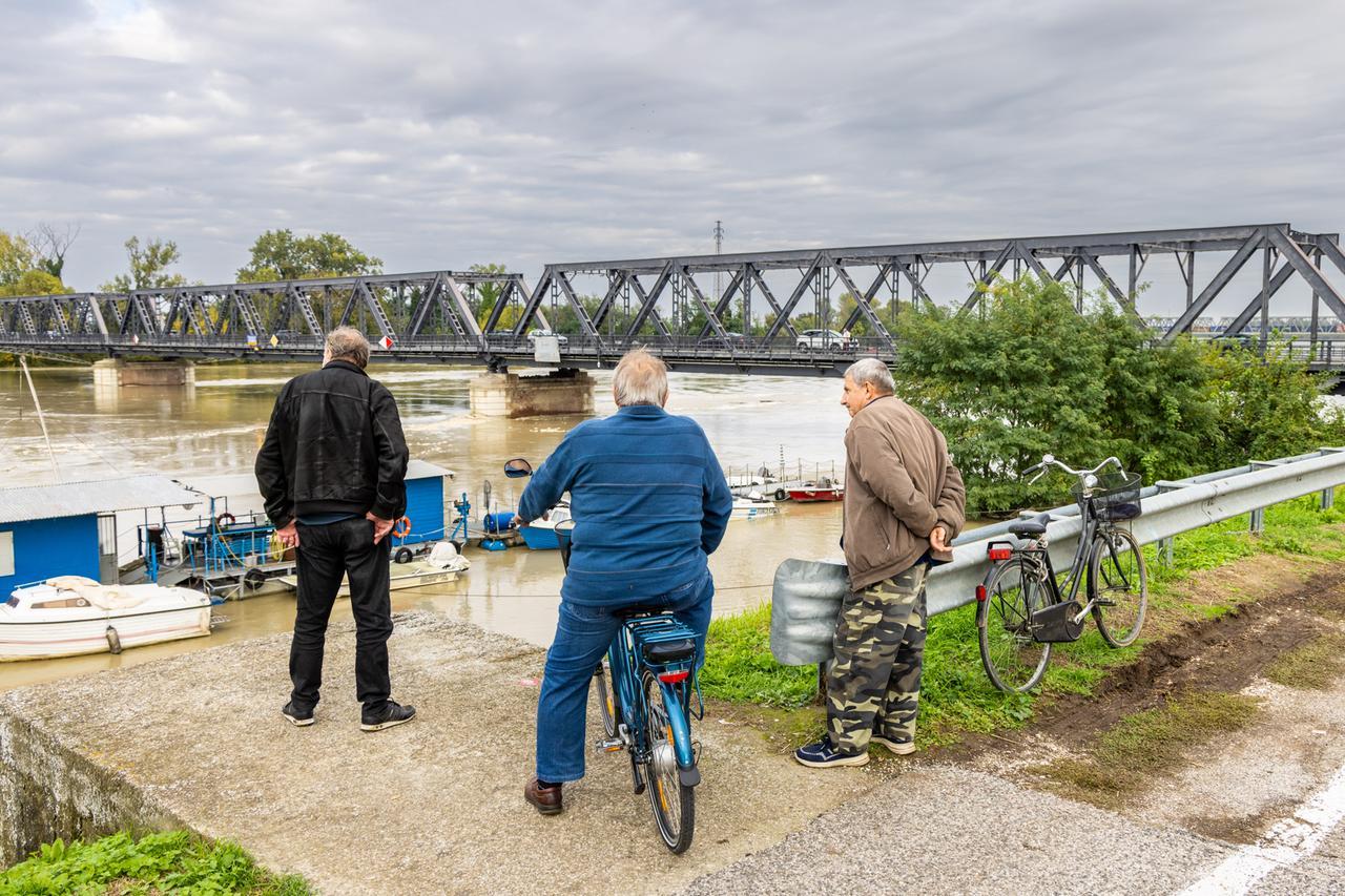 Ferrara, allerta meteo: il Po ha superato la soglia rossa