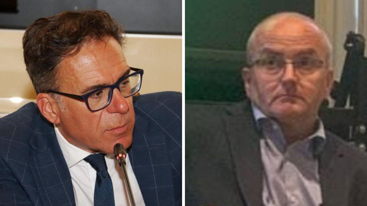 
	Il sindaco Michele Conti e Francesco Niccolai


