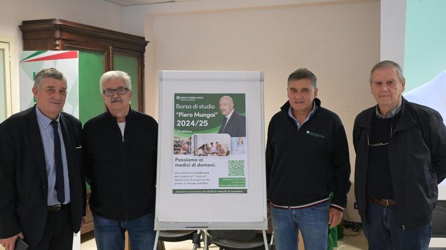 Lucca, borsa di studio della Croce Verde a sostegno dei futuri medici<br>