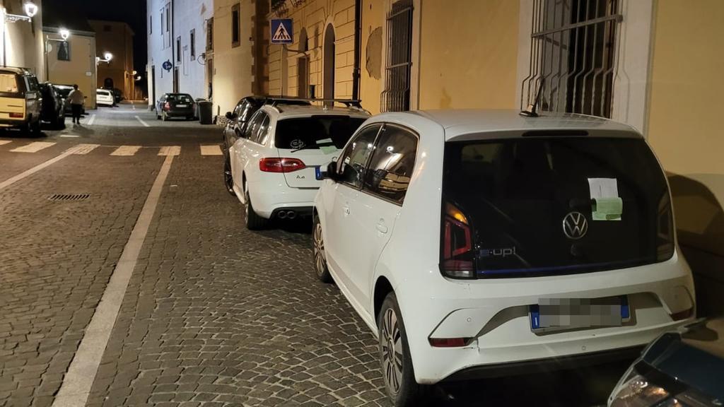 Multe alle auto parcheggiate nella Ztl di Oristano