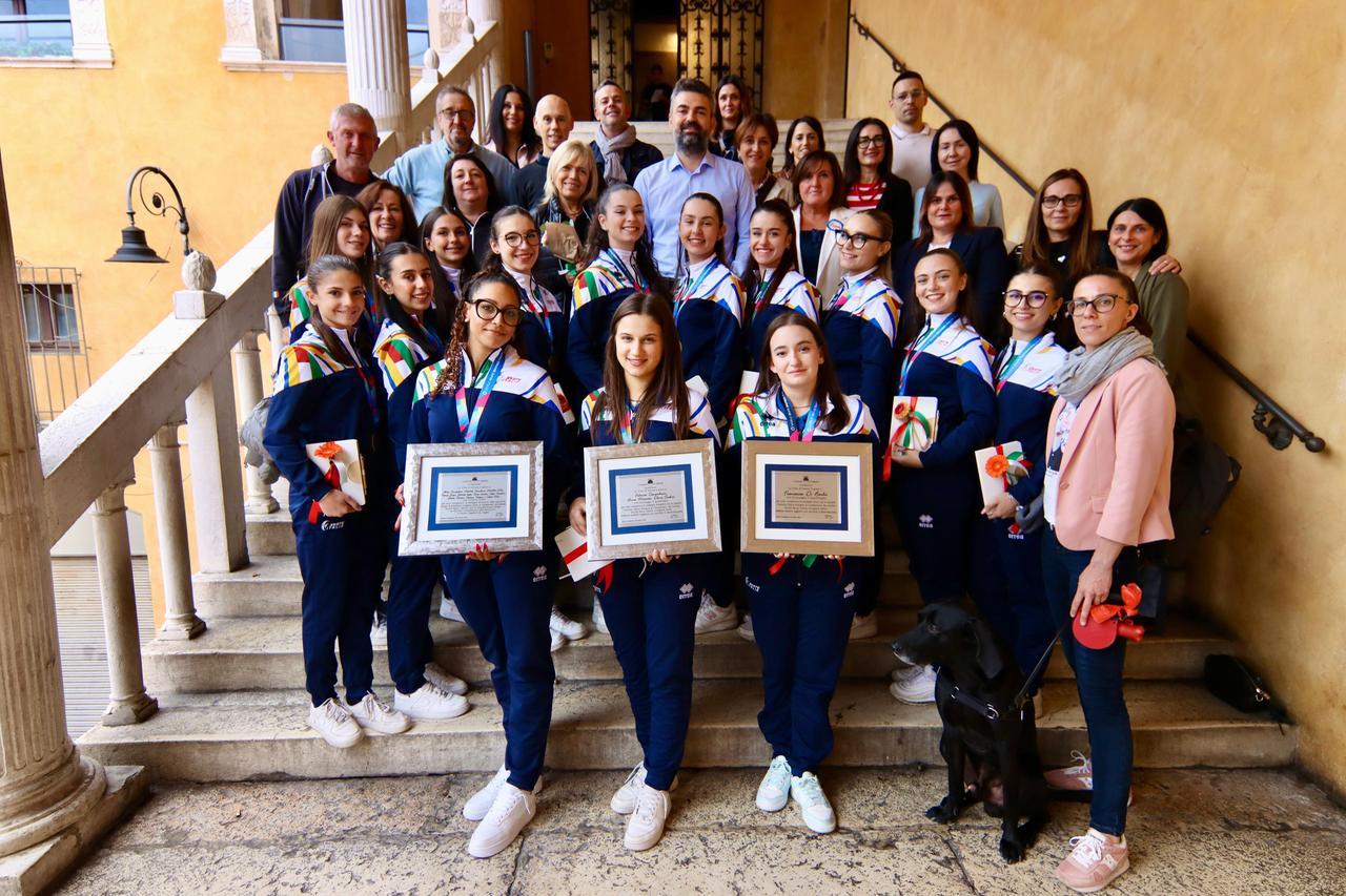 Ferrara, pattinatrici da sogno