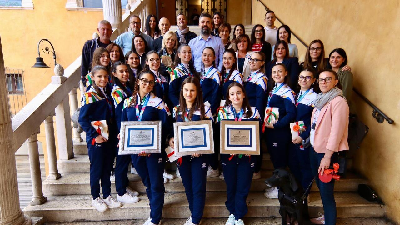 Ferrara, pattinatrici da sogno