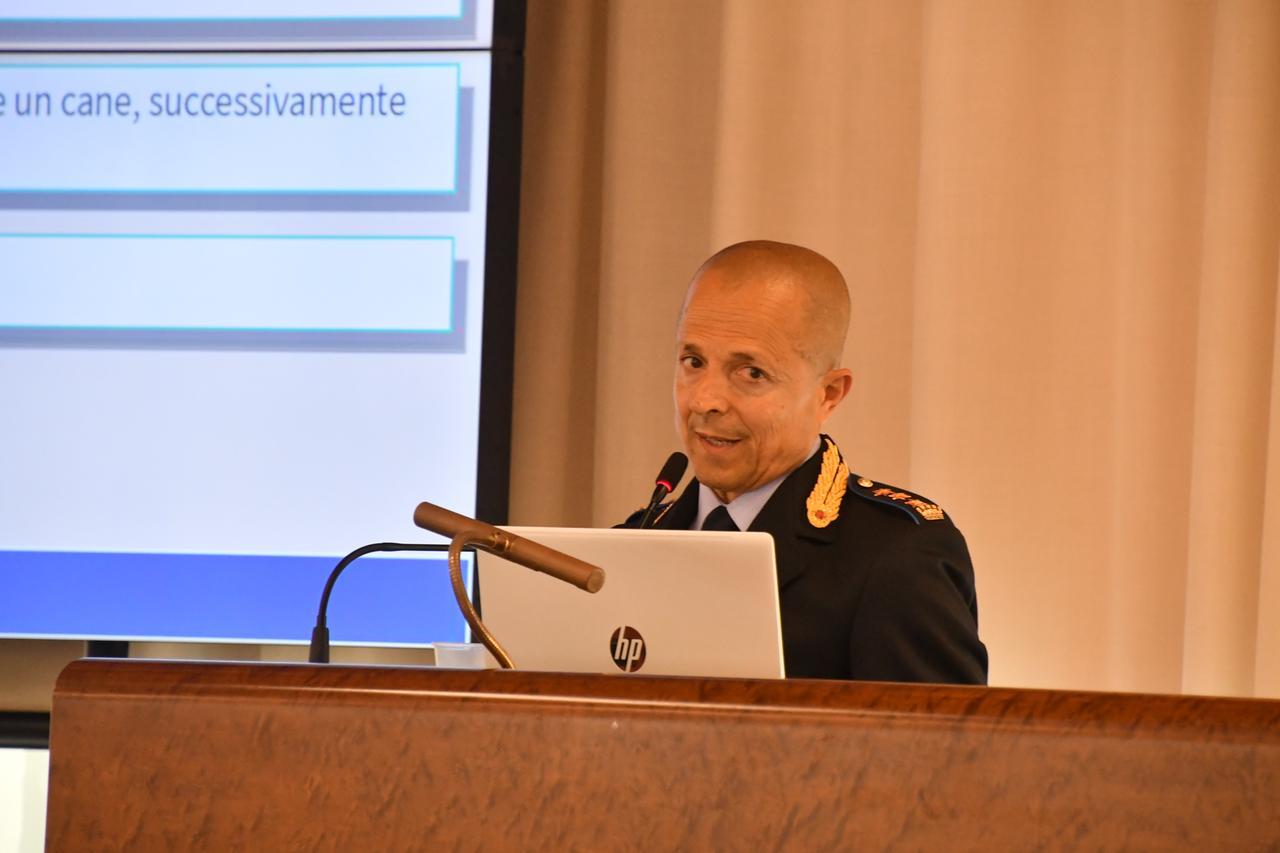 Il comandante della Polizia Locale di Sassari Gianni Serra