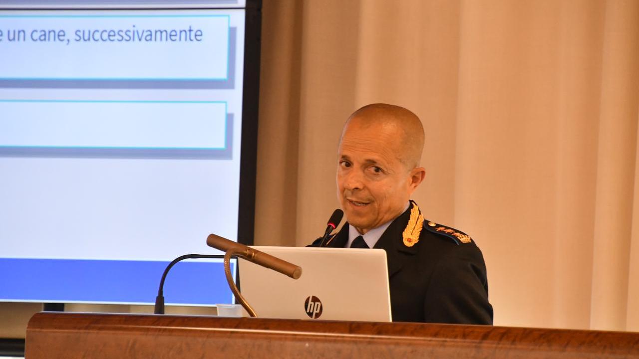 Il comandante della Polizia Locale di Sassari Gianni Serra