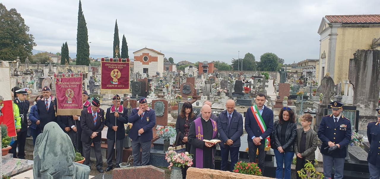 Capannori, commemorato il poliziotto ucciso da Vallanzasca