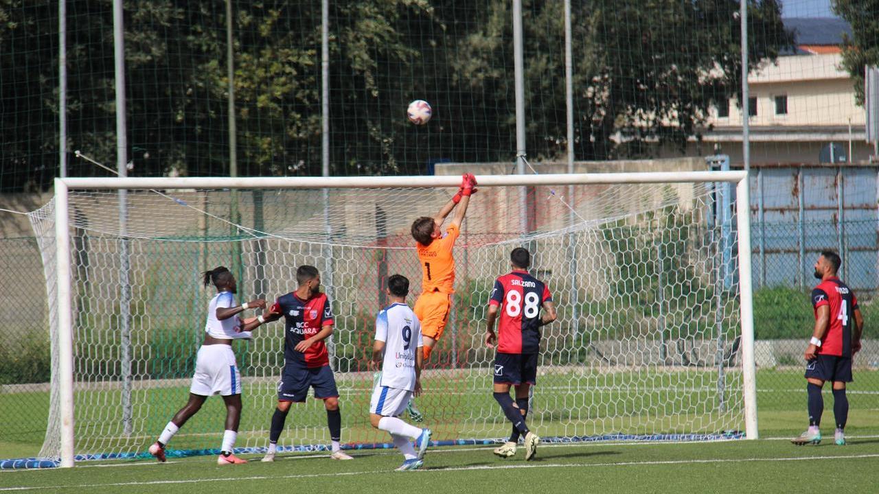 Una immagine della partita Latte Dolce-Gelbison (foto di Ivan Nuvoli)