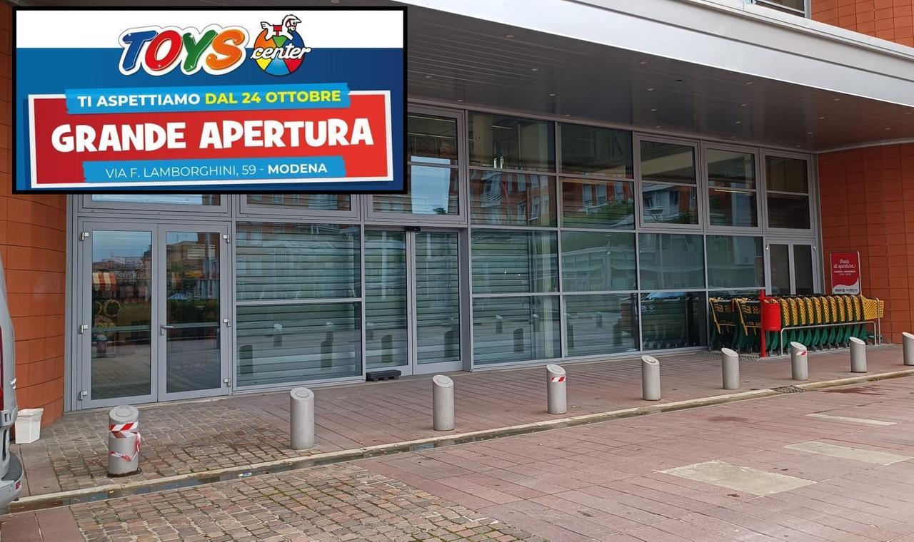 Nuova vita al Centro Ferriere di Modena: apre Toys Center con Bimbostore