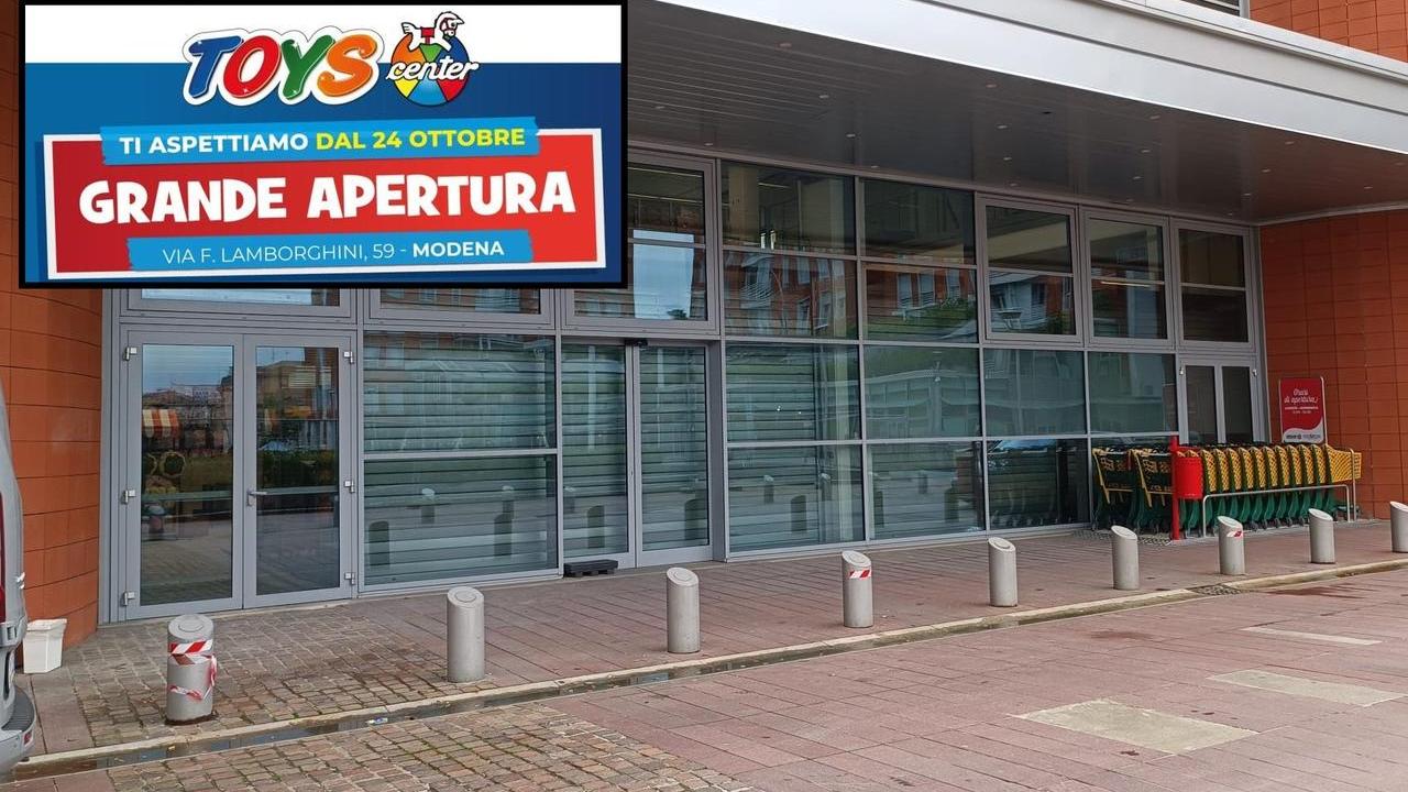 Nuova vita al Centro Ferriere di Modena: apre Toys Center con Bimbostore