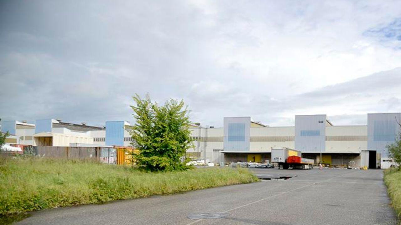 Il fabbricato industriale a Guasticce