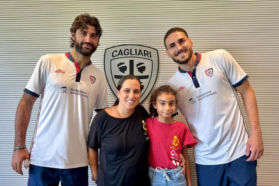 
	Sebastiano Luperto e Paulo Azzi con Simona e la piccola Asia

